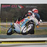 Gilera 125 SP 01 depliant originale moto epoca