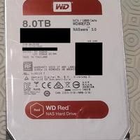 Hard Disk Drive 3.5" NAS Western Digital Red 8TB