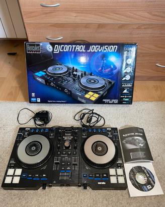 Consolle hercules jogvision + cuffie shure srh 440