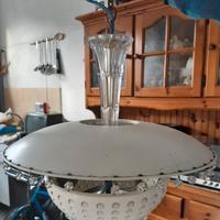 Lampadario da soffitto bianco