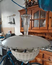 Lampadario da soffitto bianco