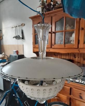 Lampadario da soffitto bianco