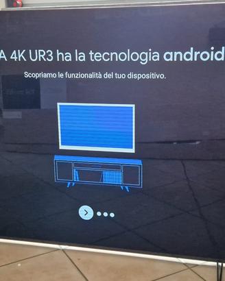 TV SONY BRAVIA UR3 4K 65" MALFUNZIONANTE