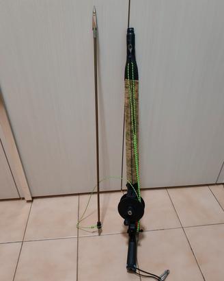 Mares Cyrano 70 cm con mulinello e asta doppia pun
