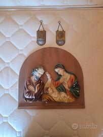 Natività e acquasantiere Antiquariato, da collezio