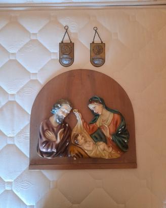 Natività e acquasantiere Antiquariato, da collezio