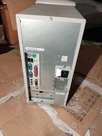 PC Vintage Compaq Presario Tower + Monitor CRT 15"