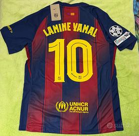 Maglietta Barcellona Lamine Yamal #10