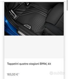 Tappetini bmw
