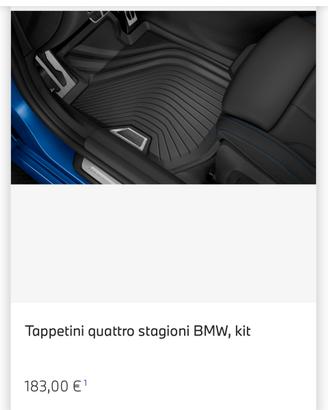Tappetini bmw