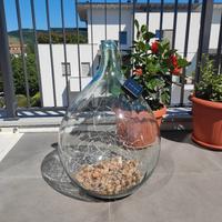 Damigiane da arredamento con illuminazione 