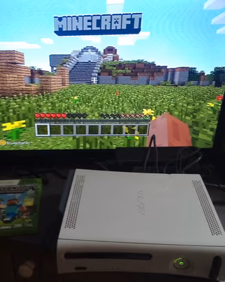 xbox 360 Arcade HD 60 GB Console e Cavi(DVD Nuovo)