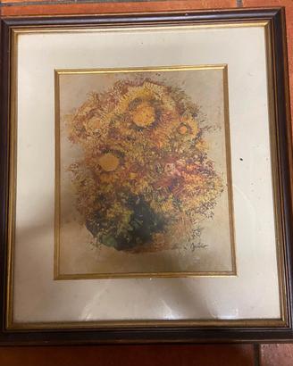 Quadro cesto di
Girasoli 