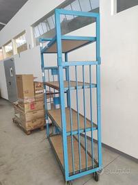 CARRELLI AUTO OFFICINA SCAFFALATURE METALLICHE