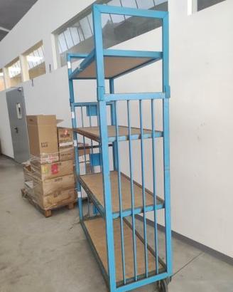 CARRELLI AUTO OFFICINA SCAFFALATURE METALLICHE