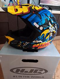 casco Hjc helmets TG.L bambino batman