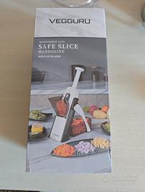 VEGGURU Tritatutto con spessore regolabile Affetta