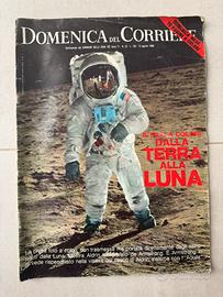 Domenica del Corriere 12 Agosto 1969 Apollo 11