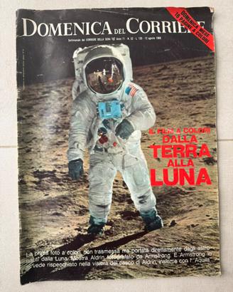 Domenica del Corriere 12 Agosto 1969 Apollo 11