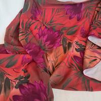 gonna pareo con stampa floreale