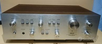 amplificatore stereo hifi vintage akai AM-2400