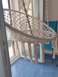 sedia dondolo  altalena