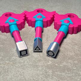 Set Pack da 3 - Chiavi di Squid Game 3