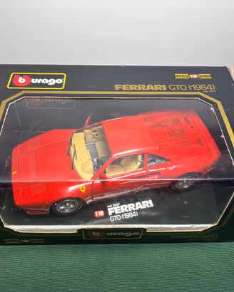 Ferrari GTO (1984) Bburago 1:18 Die-cast con scato