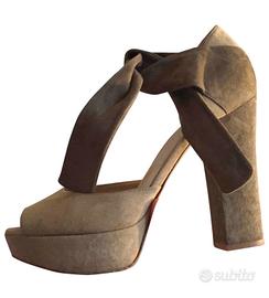 Scarpa spuntata in pelle TWIN SET