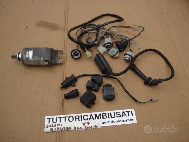 Motorino Di Avviamento A Ruota Libera Per Suzuki Burgman 400 (1998-2005) – Ricambio Specifico Per AN 400, Sostituzione Diretta
