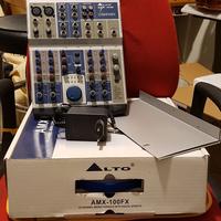 ALTO AMX100FX Mixer Passivo con Effetti