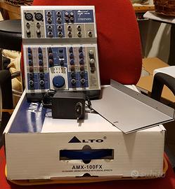 ALTO AMX100FX Mixer Passivo con Effetti