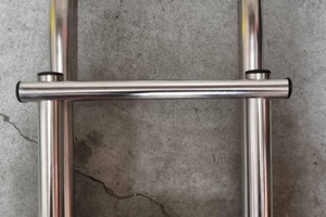 Scaletta inox 2 pioli