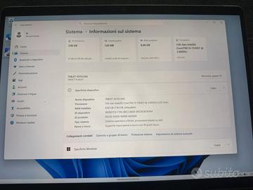 Microsoft Surface Pro 8 i5-1135g7 8gb RAM 256 SSD
