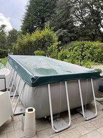 Piscina intex fuori terra
