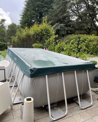 Piscina intex fuori terra