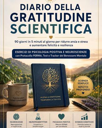 Diario della gratitudine scientifica