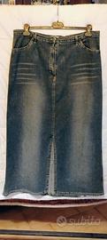 Gonna lunga in Jeans 