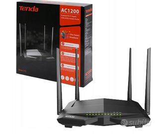 Tenda V12 Modem Router WiFi, Wireless AC1200 Dual
