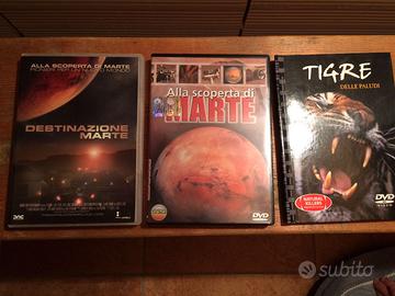 DVD Documentari Marte - Tigre 5 Euro CAD