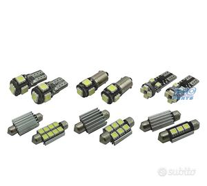 KIT 11 LAMPADE LED INTERNE ALFA ROMEO 156 98-05
