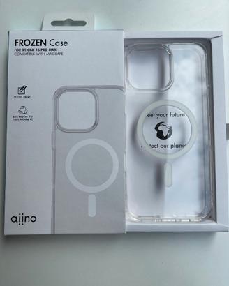 Cover Aiino Frozen iPhone 16 Pro Max con MagSafe