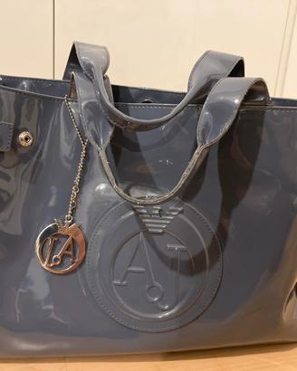 Borsa vernice Armani Jeans originale