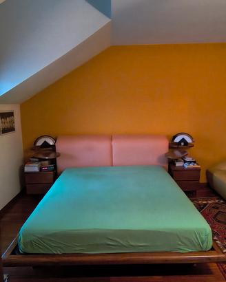letto matrimoniale+comodini+materasso