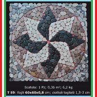 Ciottoli di fiume, MOSAICO mai visto