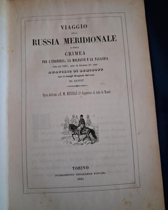 Libro VIAGGIO NELLA RUSSIA MERIDIONALE
