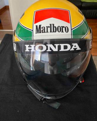 CASCO  NUOVO   AYRTON  SENNA  FIRMATO