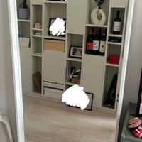 Specchio Ikea Nissedal bianco 65x150