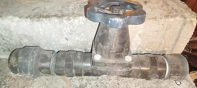 valvola saracinesca da 80mm in polietilene 