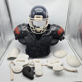 Cimeli Football Americano corpetto casco